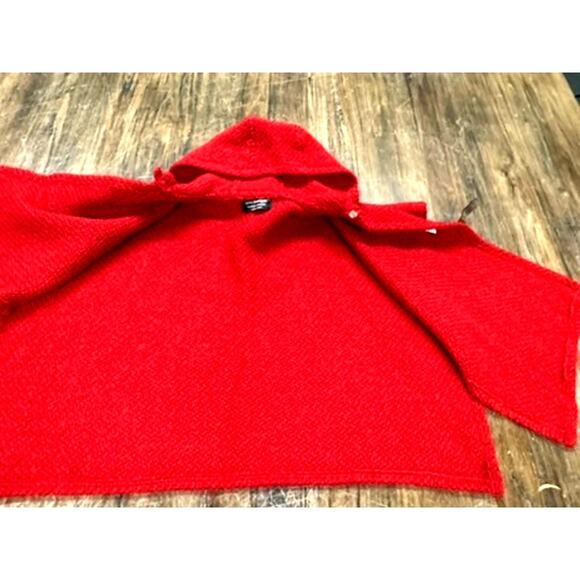 Beautiful Ireland Wool Hooded Shaw,John Branigan Weavers, Buckle Latch - Picture 9 of 14